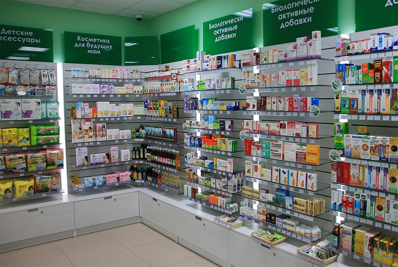 Число покупок в российских аптеках увеличилось