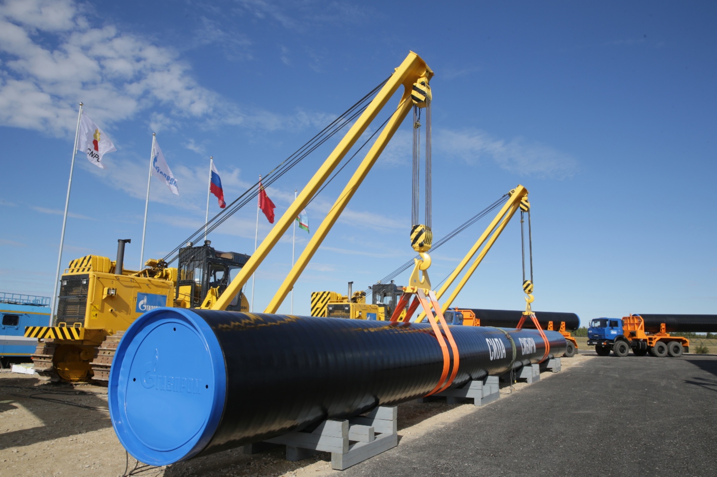 Завтра пустят газ в Китай по газопроводу «Сила Сибири»