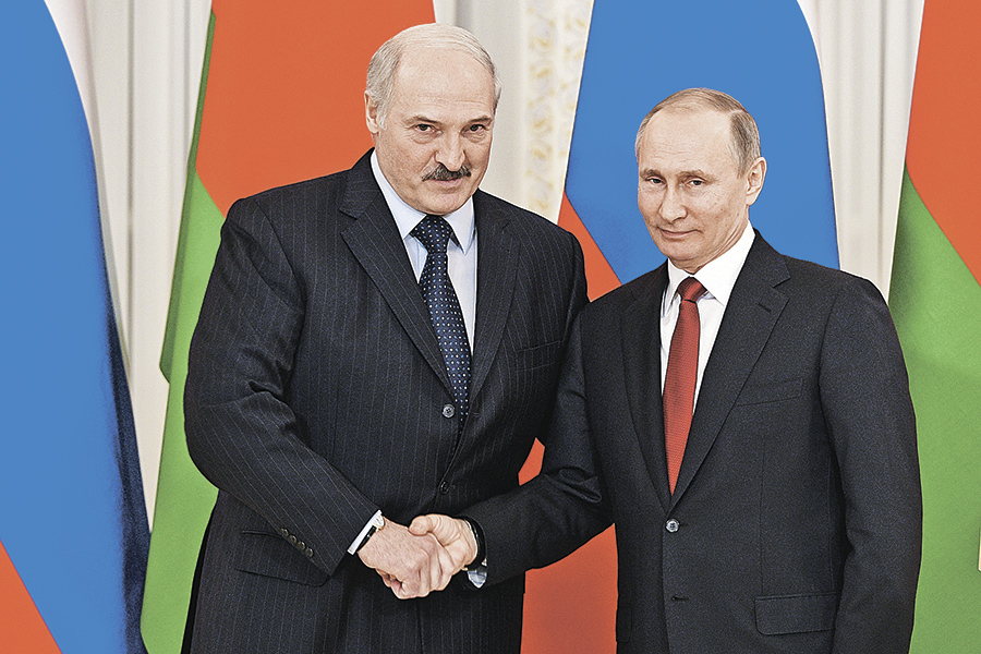 Путин принял Лукашенко в Кремле