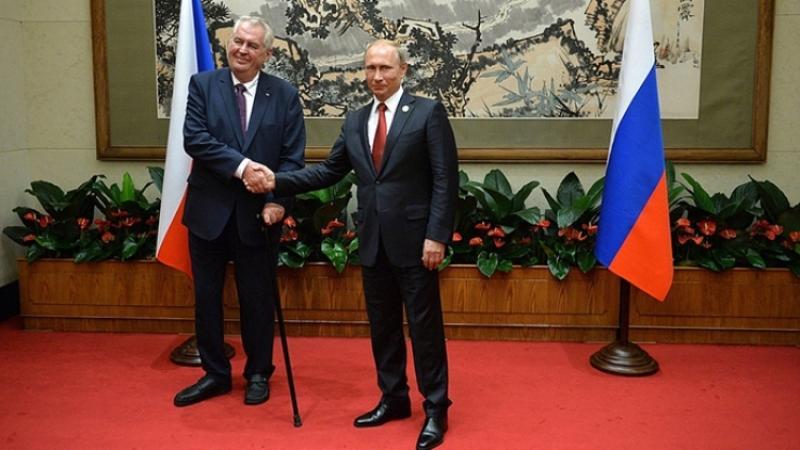 Милош Земан призывает к отмене антироссийских санкций